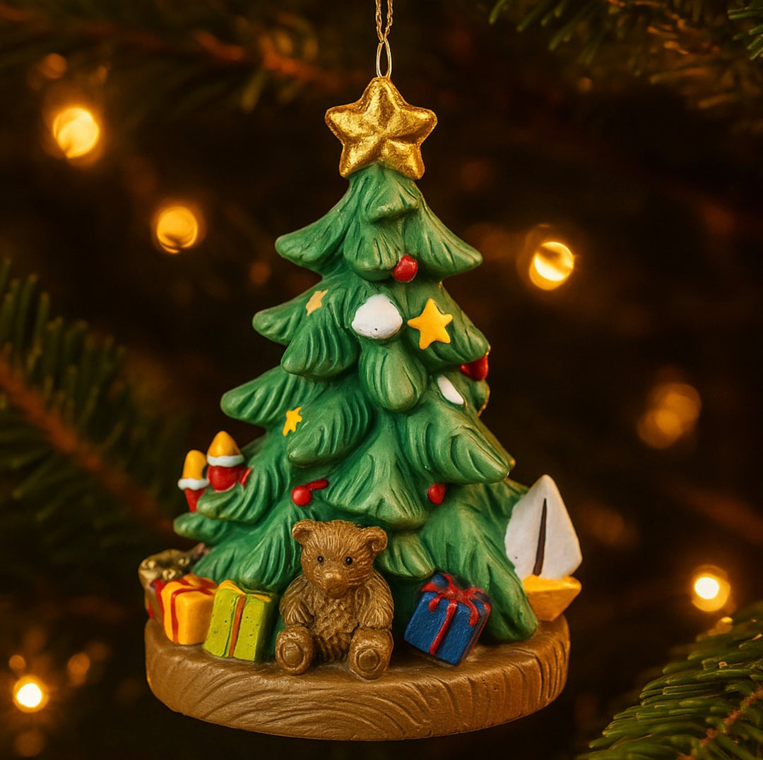 Produktbild von SIKORA Salami Besondere Weihnachtskugel Glas Weihnachtsmann
