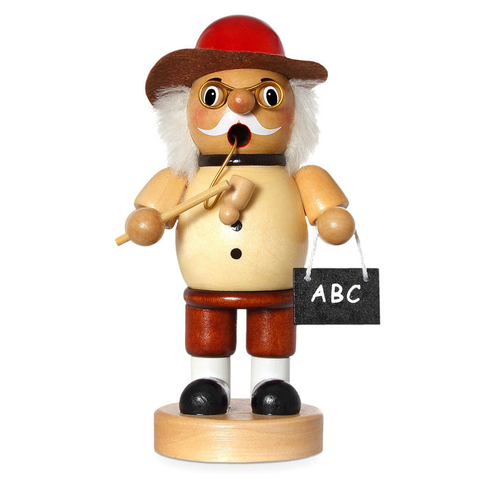 SIKORA Holz Räuchermännchen / Lehrer - H: 17cm