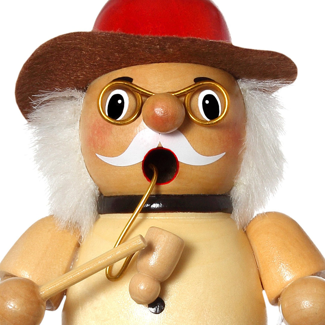 SIKORA Holz Räuchermännchen / Lehrer - H: 17cm