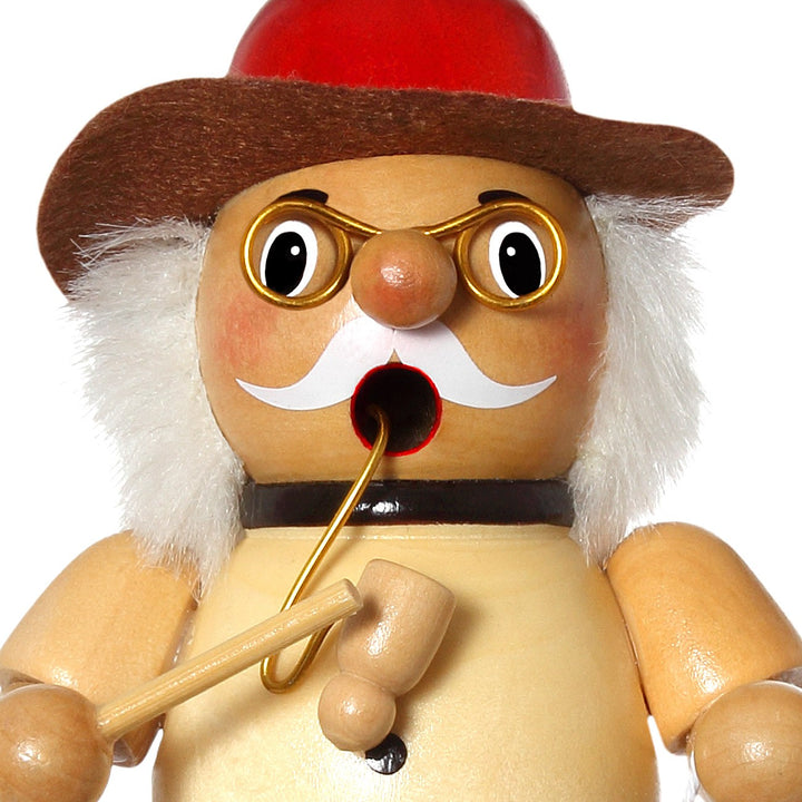 SIKORA Holz Räuchermännchen / Lehrer - H: 17cm