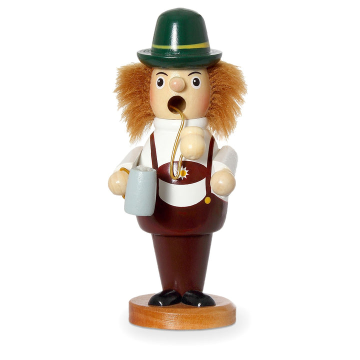 SIKORA Holz Räuchermännchen / Biertrinker - H: 13cm