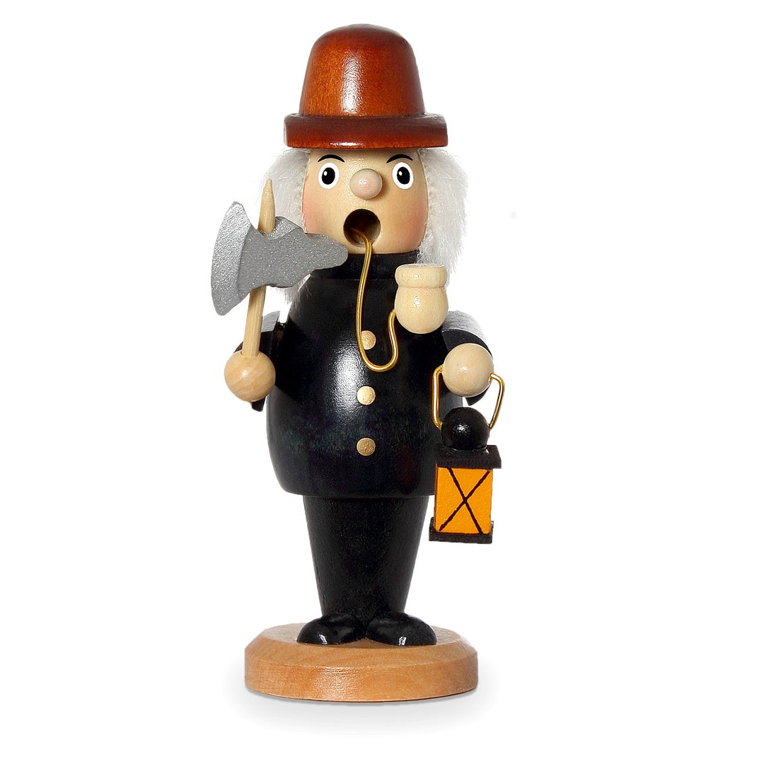 SIKORA Holz Räuchermännchen / Nachtwächter - H: 13cm