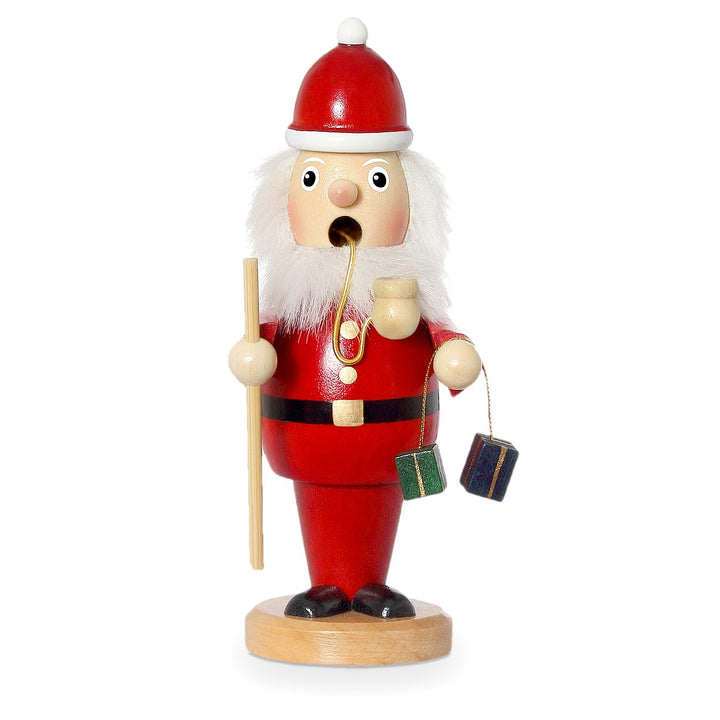 SIKORA Holz Räuchermännchen / Weihnachtsmann - H: 13cm