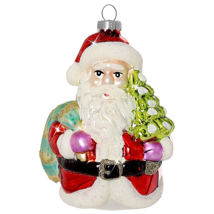 Weihnachtsmann mit Tannenbaum No.368