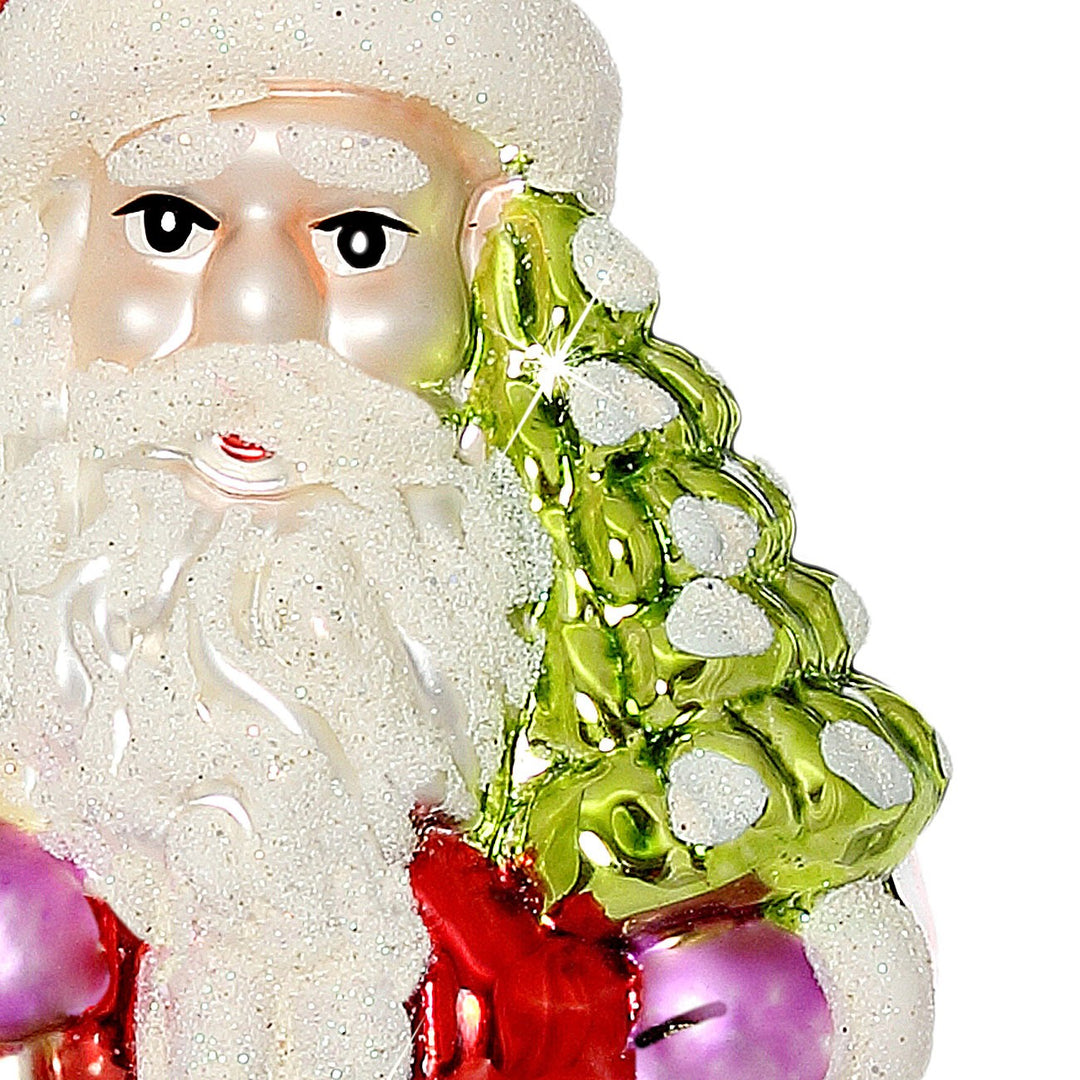 Weihnachtsmann mit Tannenbaum No.368