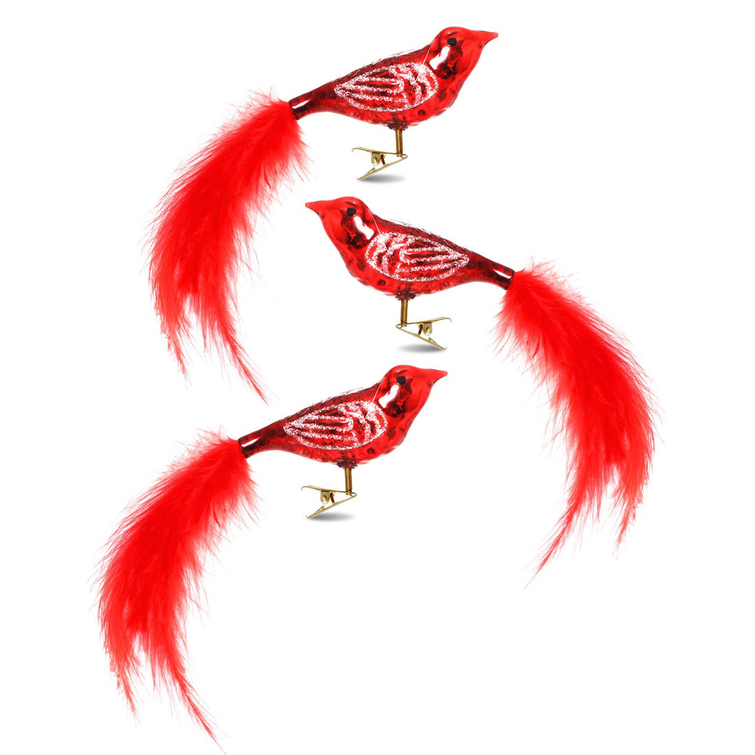 Clipvogel 3et Set rot - BS351