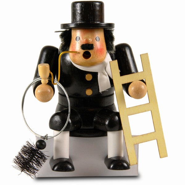 Räuchermännchen "Schornsteinfeger" Kantenhocker H:19cm