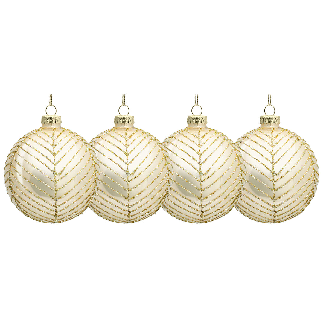 "Highlights" - champagner - 4er-Set