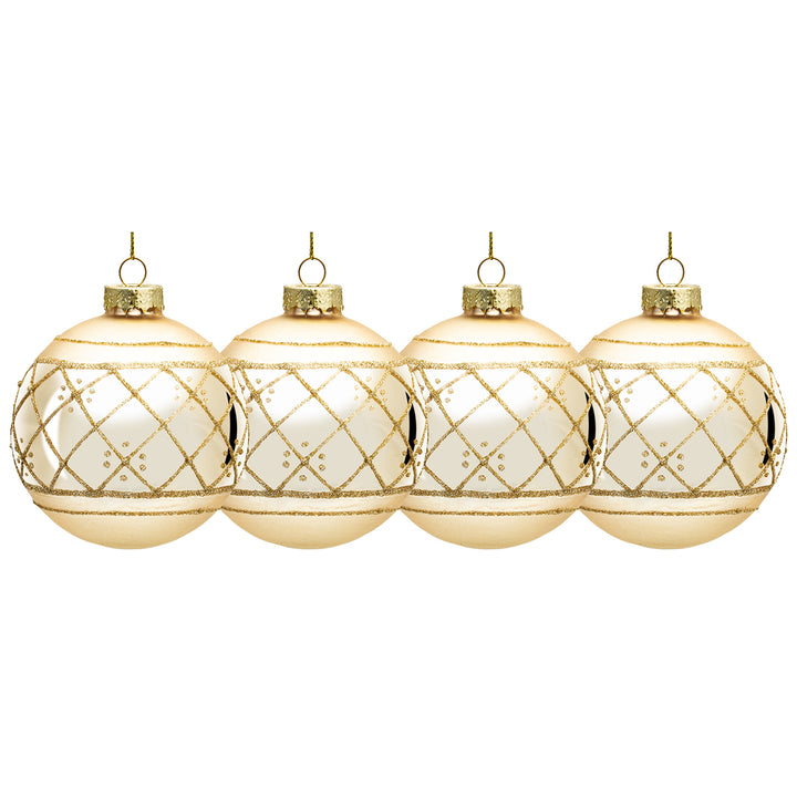 "Highlights" - champagner - 4er-Set