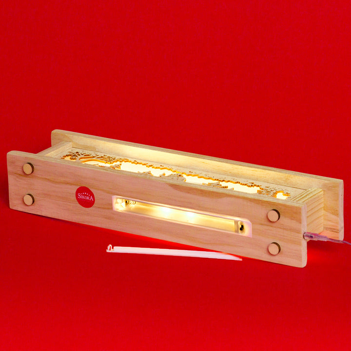 Schwibbogenbank beleuchtet No.20 - 57cm