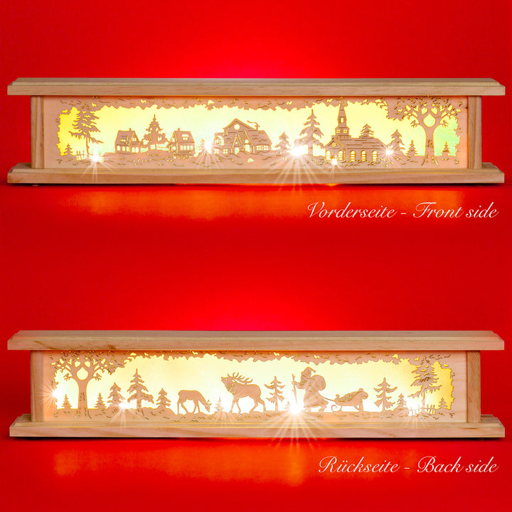 Schwibbogenbank beleuchtet No.20 - 57cm