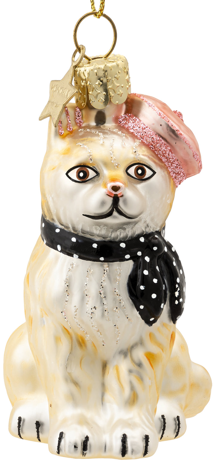 Katze mit Barett No.596