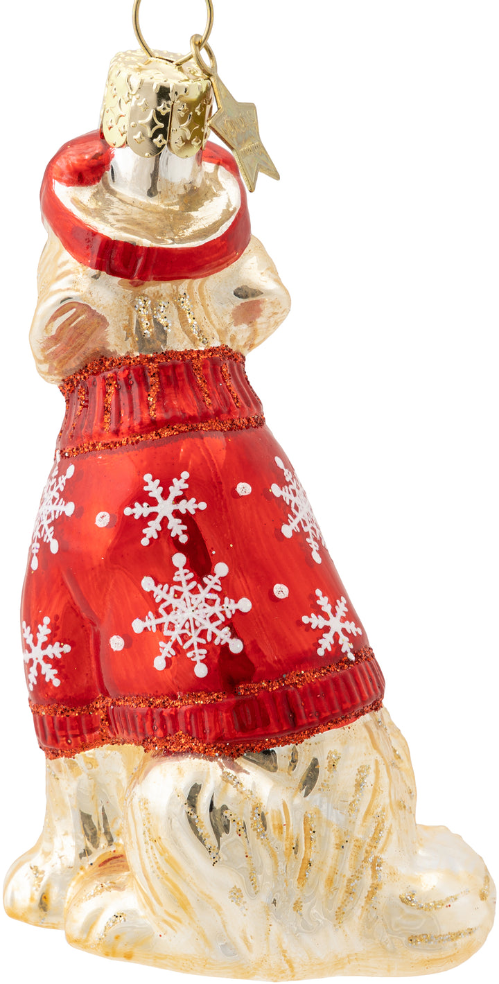Golden Retriever mit Skibrille No.628