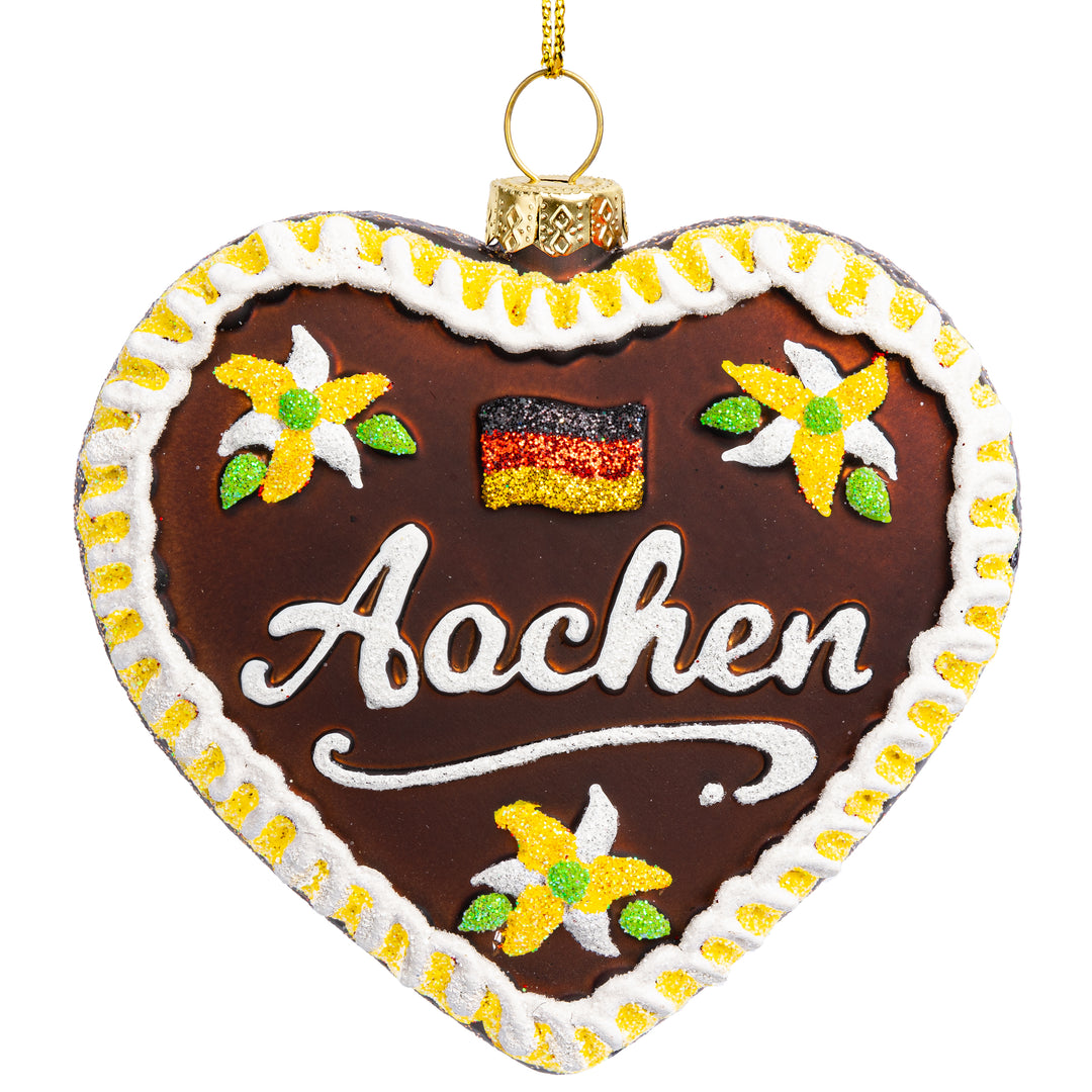 Lebkuchenherz Stadt Motiv No.665