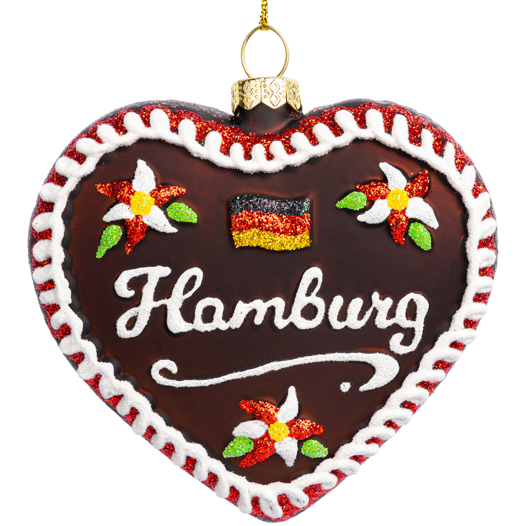 Lebkuchenherz Stadt Motiv No.665
