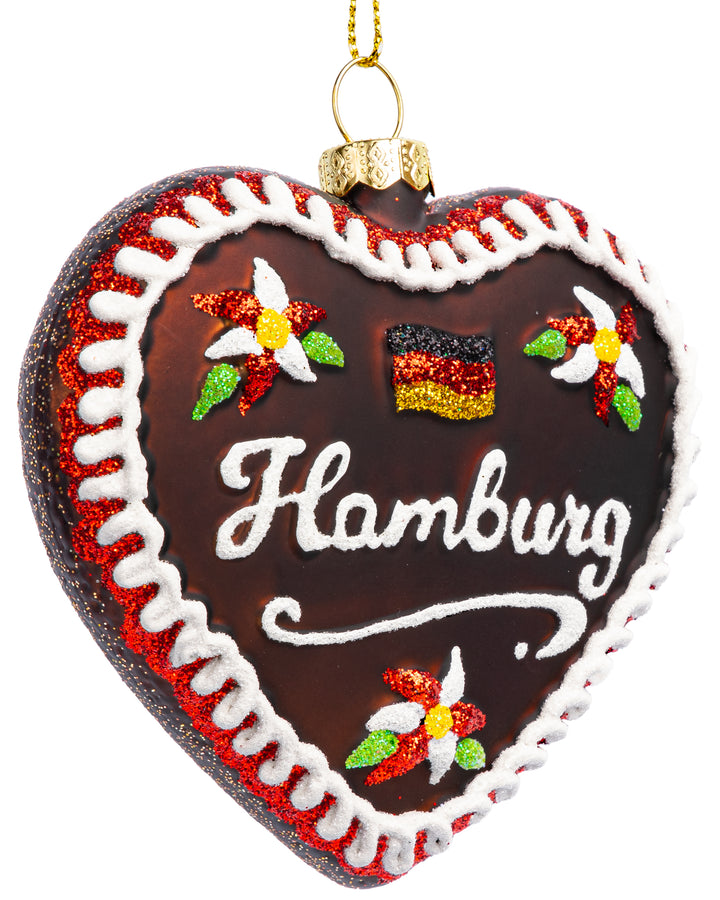 Lebkuchenherz Stadt Motiv No.665