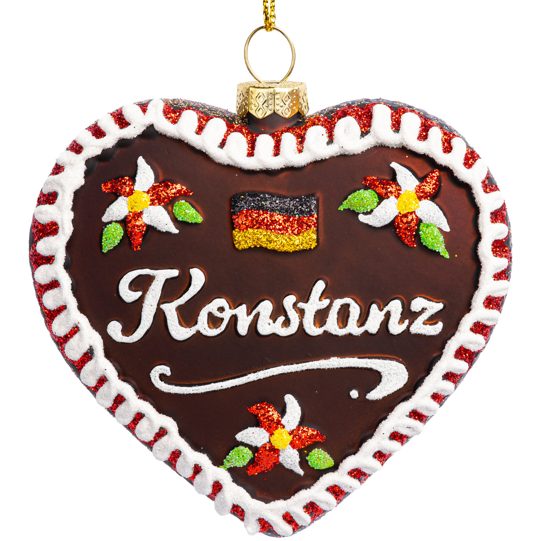 Lebkuchenherz Stadt Motiv No.665
