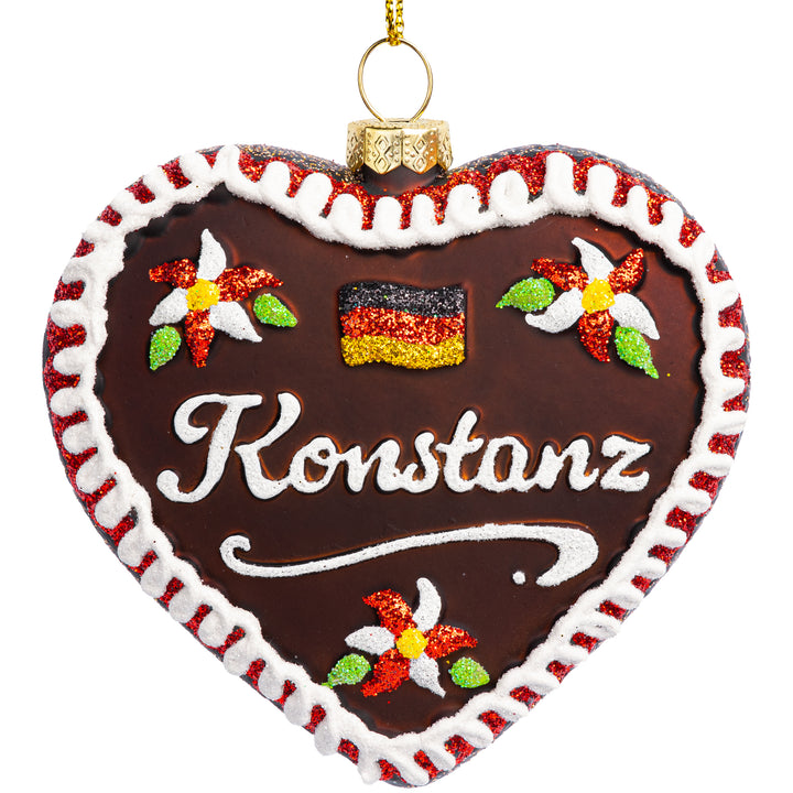 Lebkuchenherz Stadt Motiv No.665