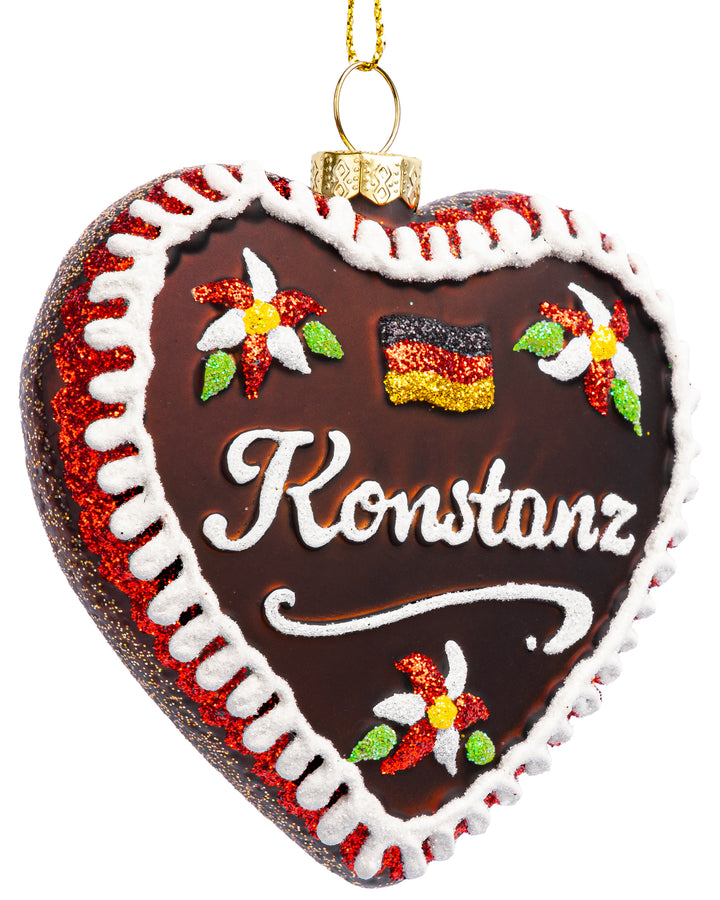 Lebkuchenherz Stadt Motiv No.665