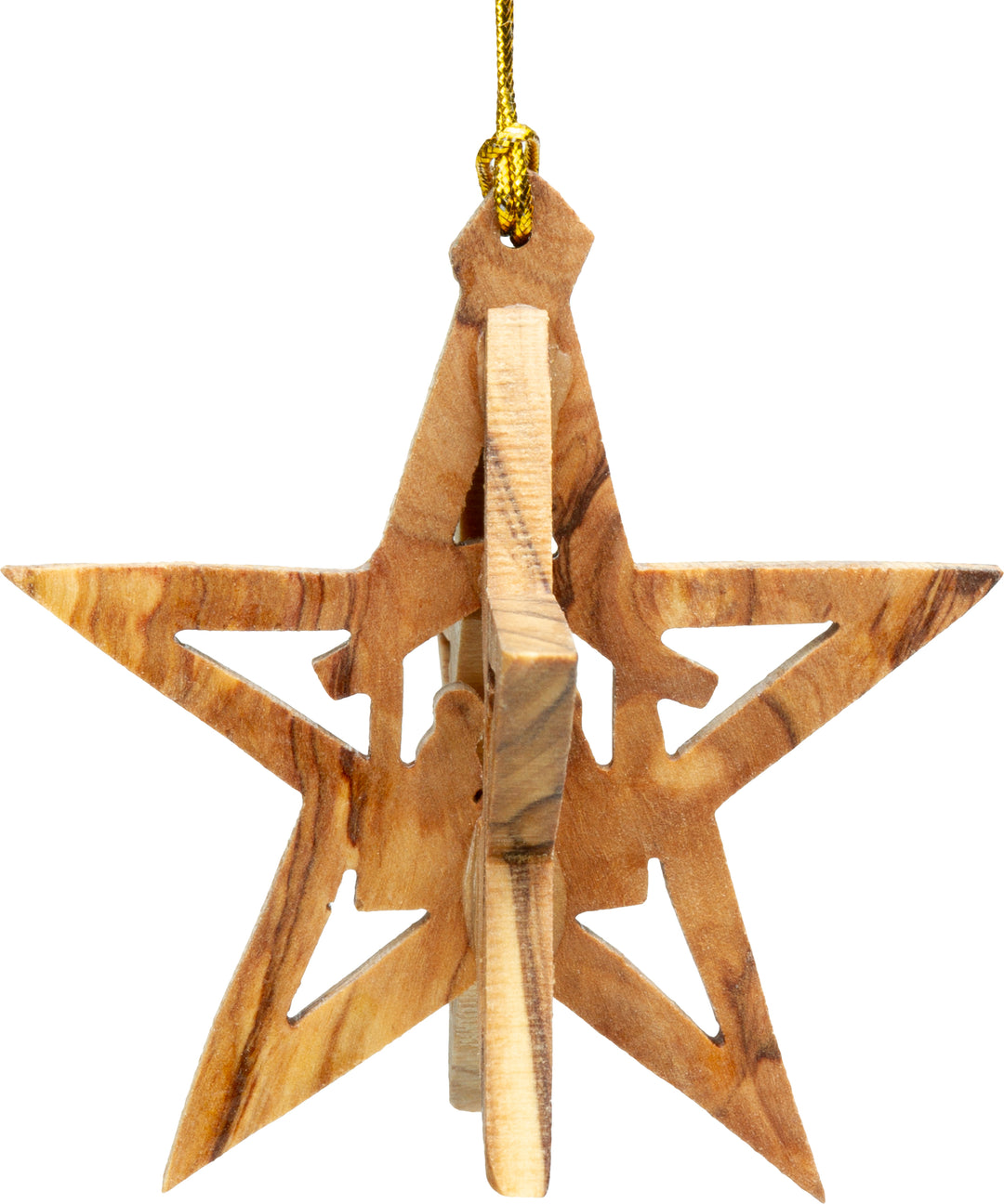 OH-SET1 3D-Ornamente Olivenholz