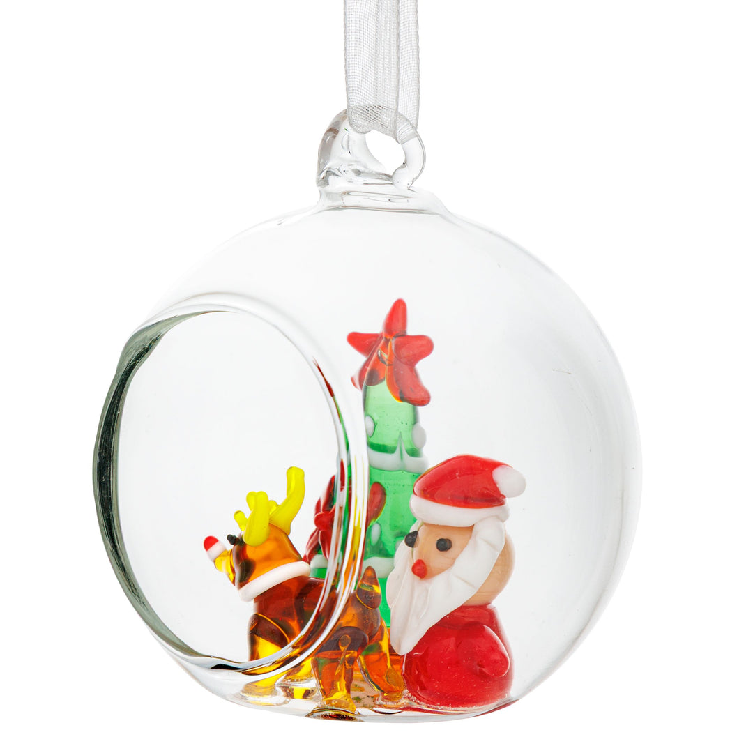 Offene Glaskugel - 6cm