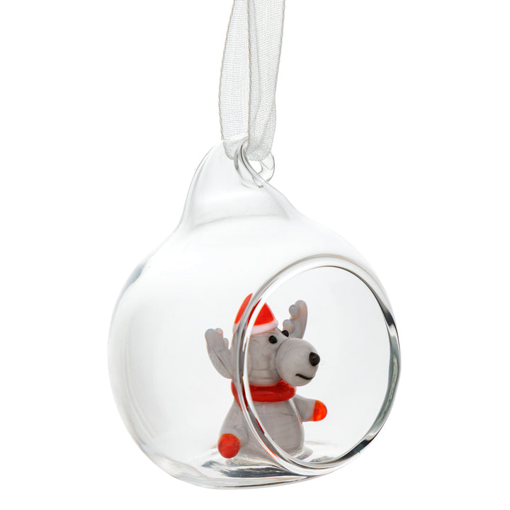 Offene Glaskugel - 4cm