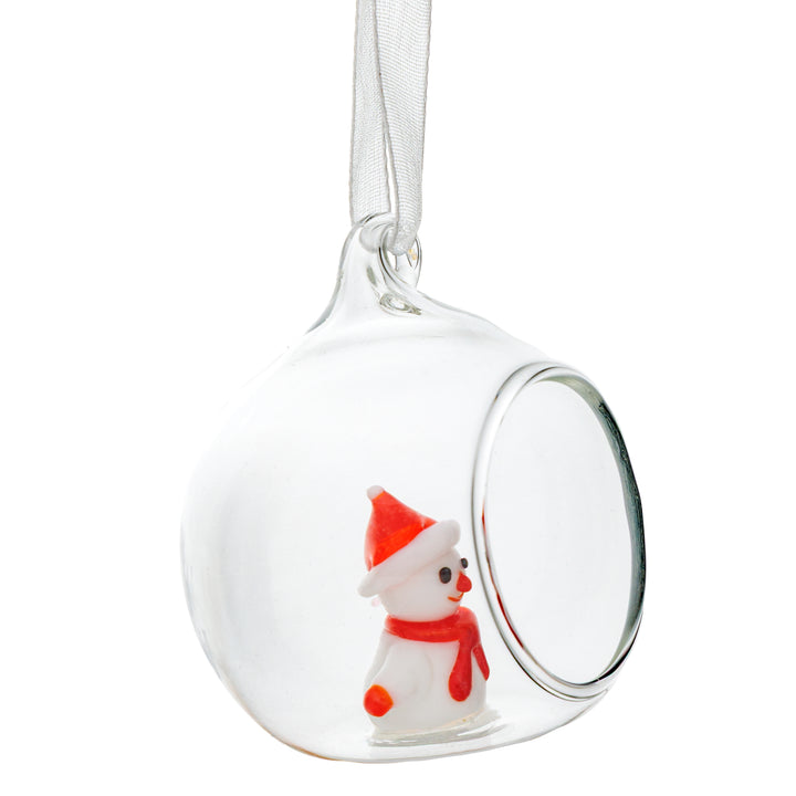 Offene Glaskugel - 4cm