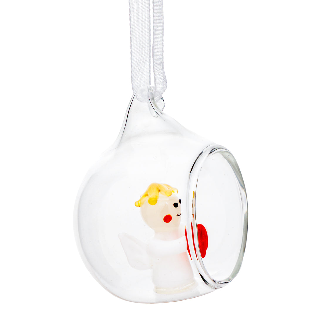 Offene Glaskugel - 4cm