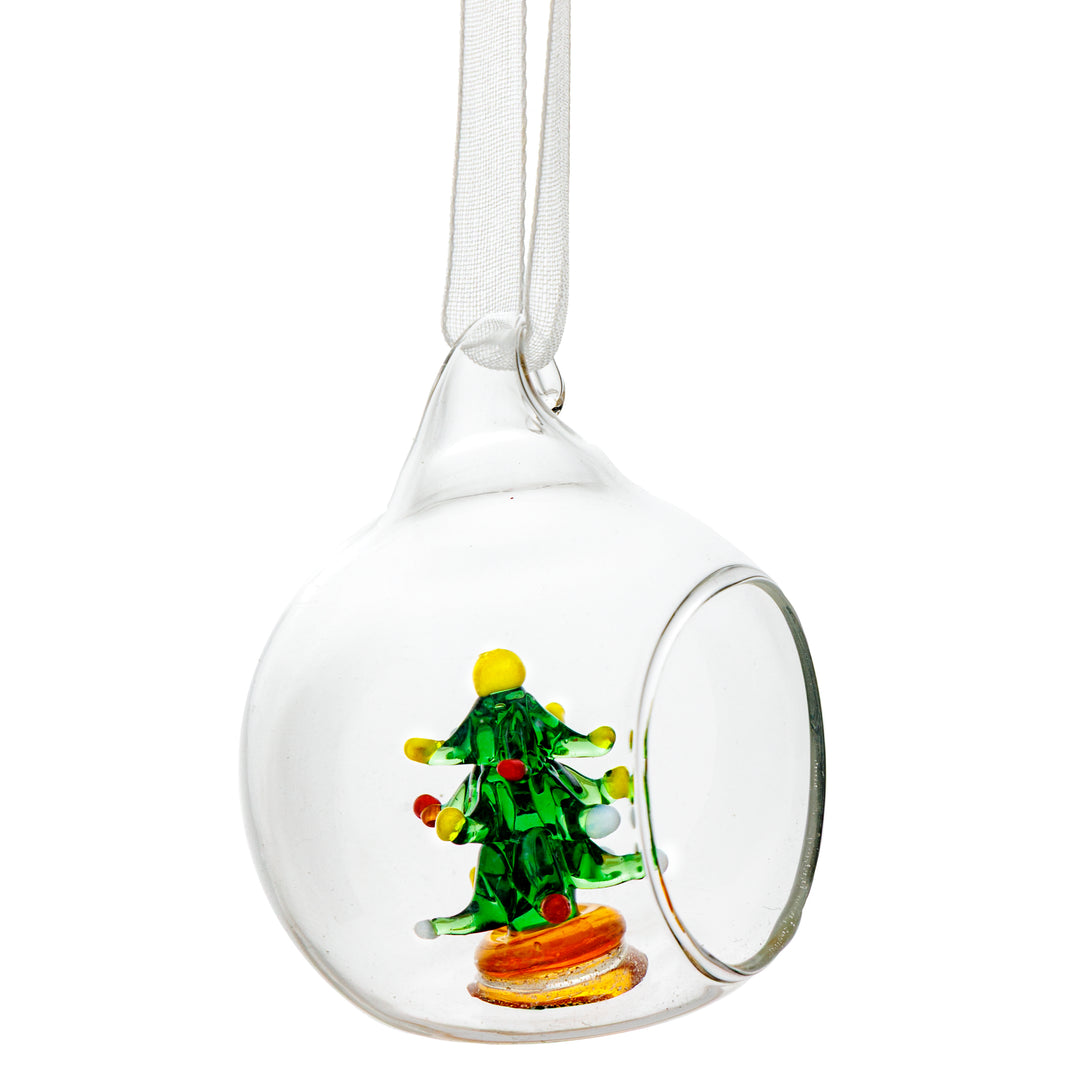Offene Glaskugel - 4cm
