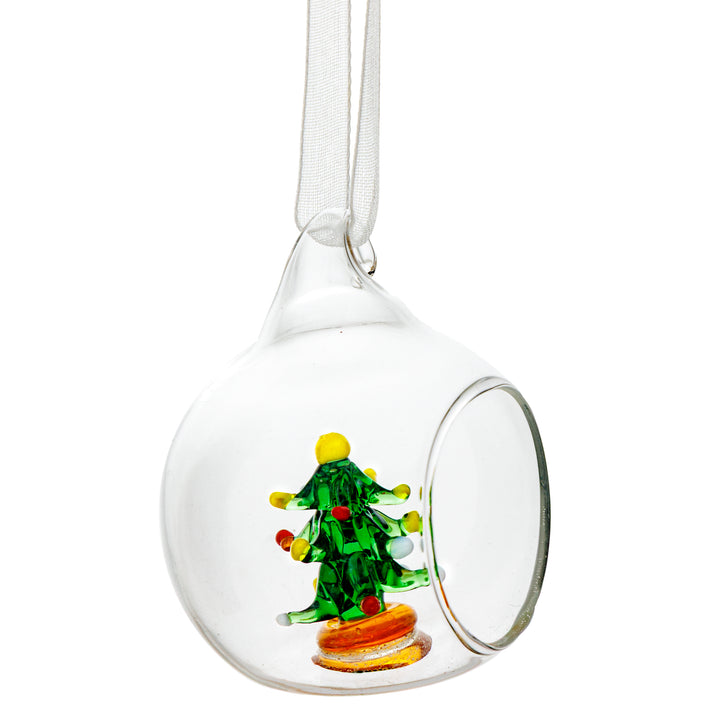 Offene Glaskugel - 4cm