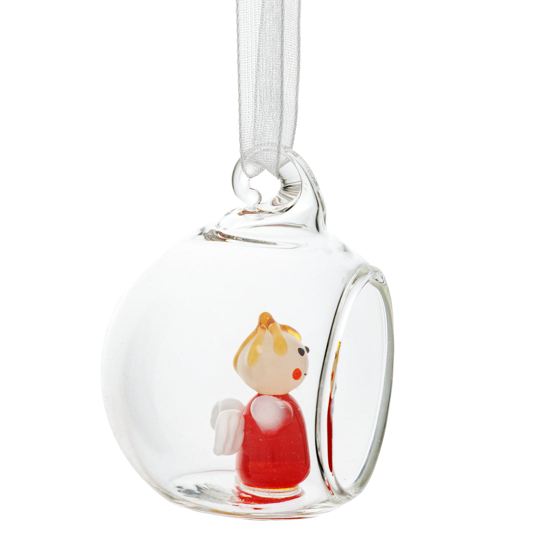 Offene Glaskugel - 4cm