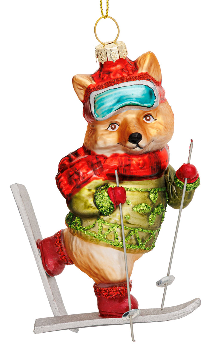 Fuchs auf Ski No.080