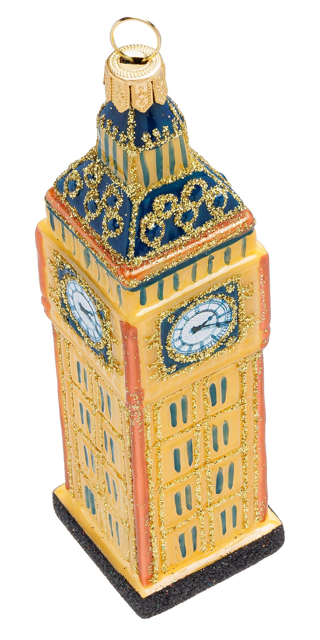 SIKORA Big Ben groß besondere Weihnachtskugel aus Glas London Souvenir Geschenk Christbaumschmuck Deko Weihnachten - Meisterstücke - BS1000