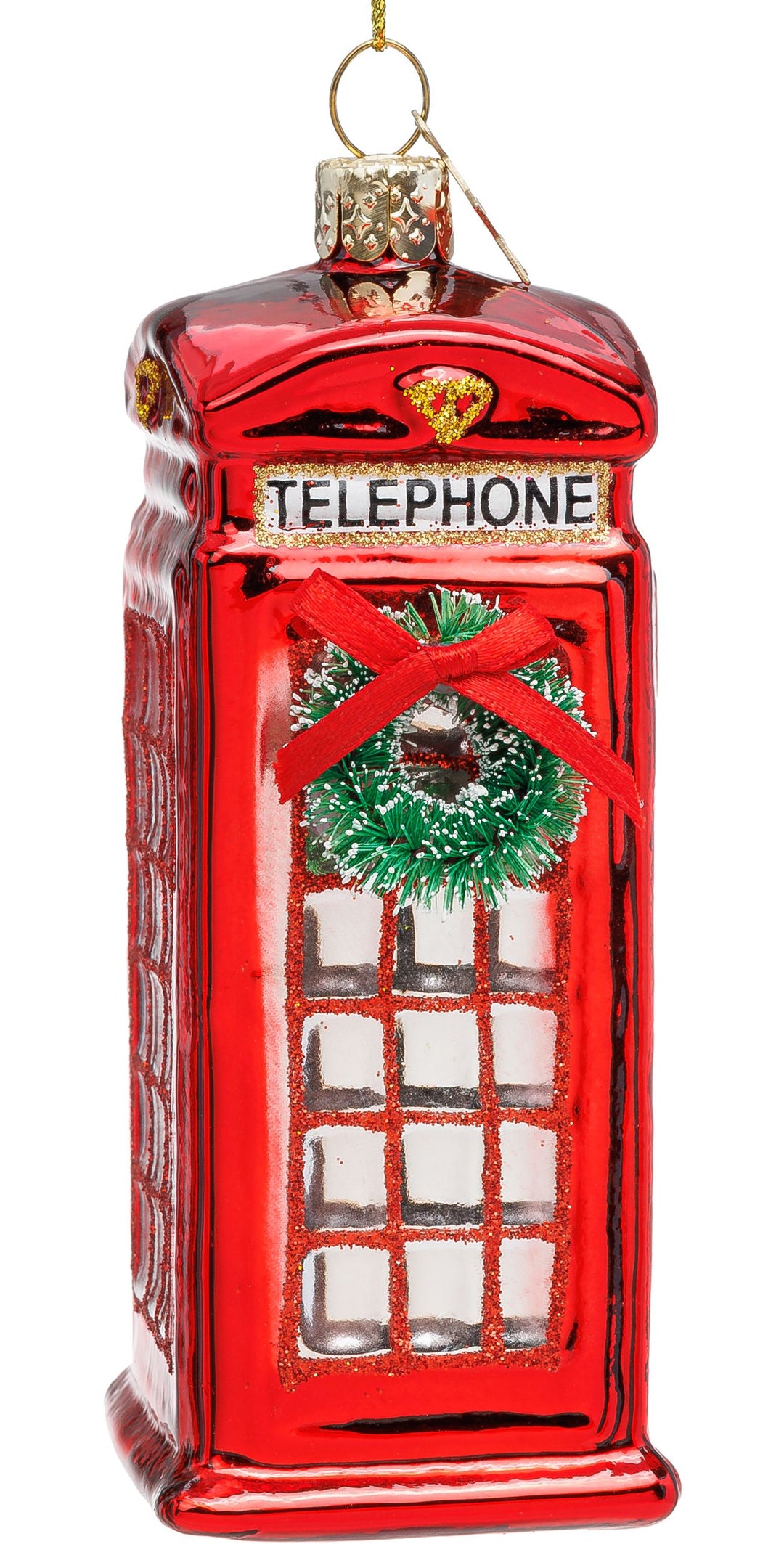 Retro telephone booth UK No. 041