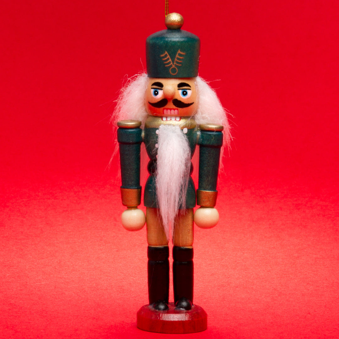 SIKORA BS407 Holz Christbaumschmuck Weihnachtsbaum Anhänger MINI NUßKNACKER 6er Set