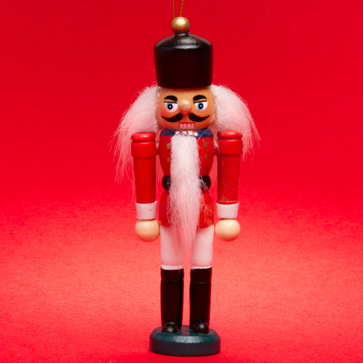 SIKORA BS407 Holz Christbaumschmuck Weihnachtsbaum Anhänger MINI NUßKNACKER 6er Set