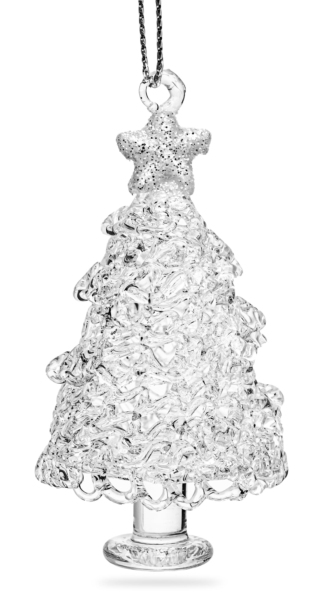 SIKORA BS453 Weihnachtsbaum Christbaumschmuck Glas Figur Weihnachtsbaum Anhänger 3er Set