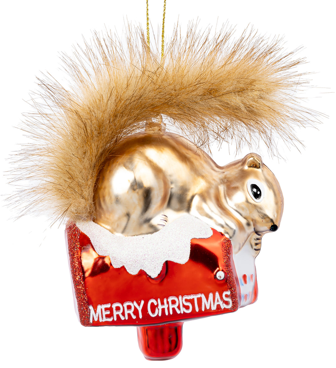 Eichhörnchen auf Postbox No.621