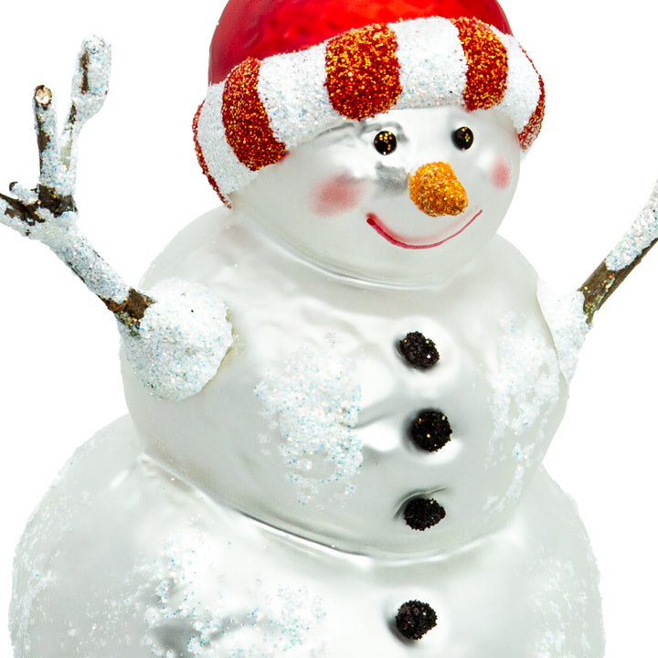 Schneemann mit Ästen No.703