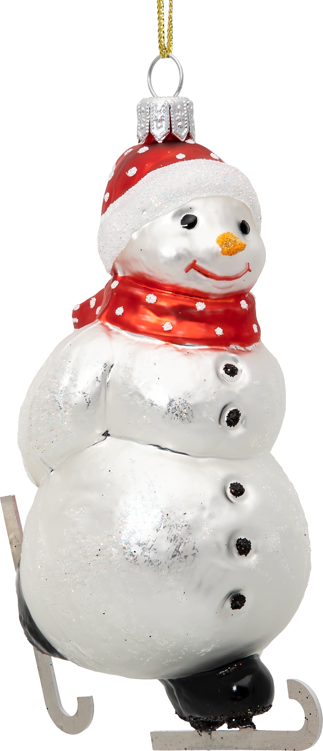 Schneemann auf Schlittschuhen No.749