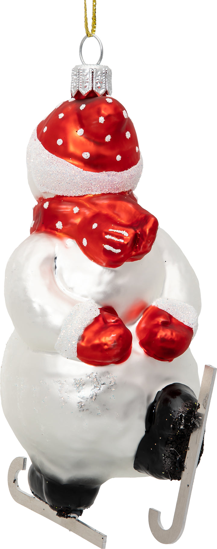 Schneemann auf Schlittschuhen No.749