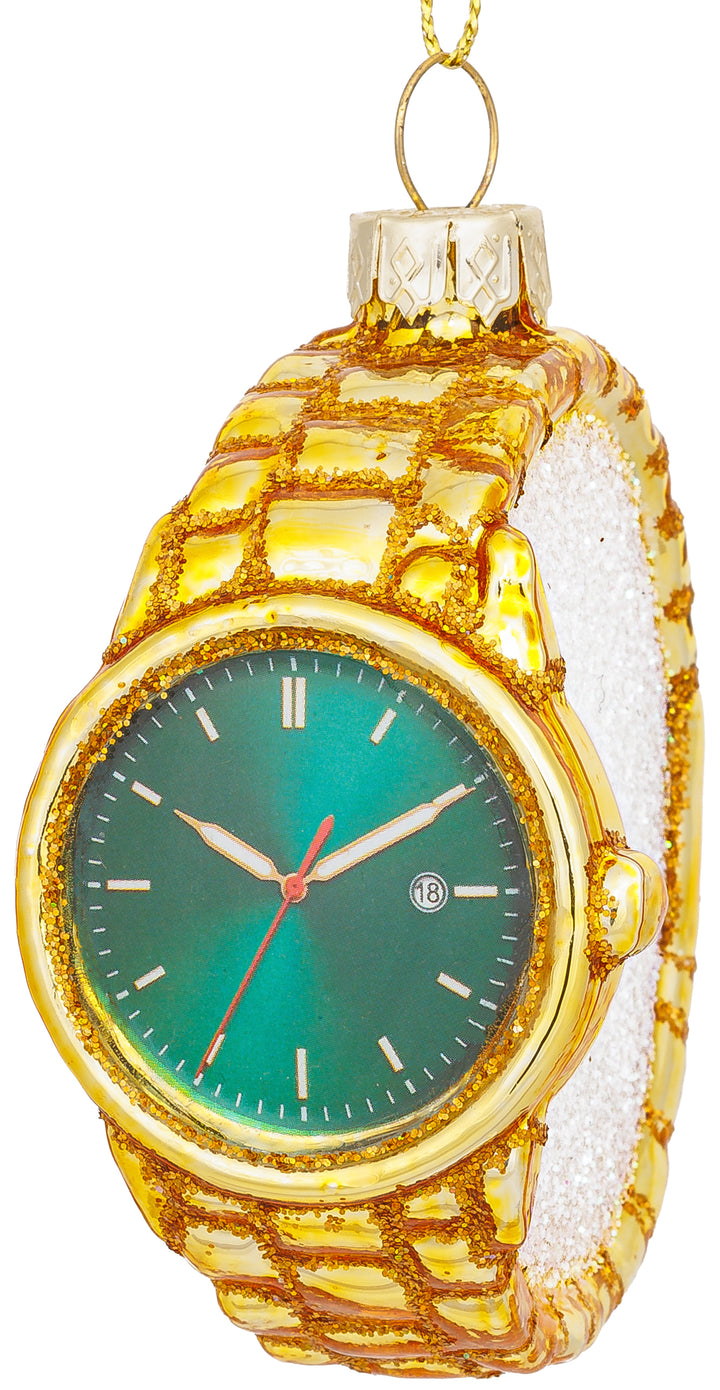 Goldene Armbanduhr No.925