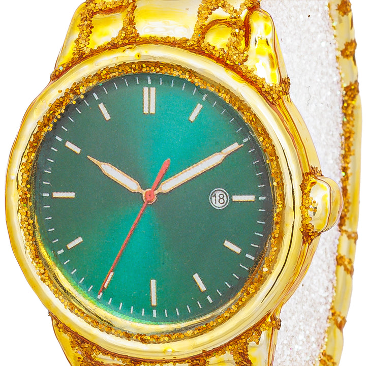Goldene Armbanduhr No.925