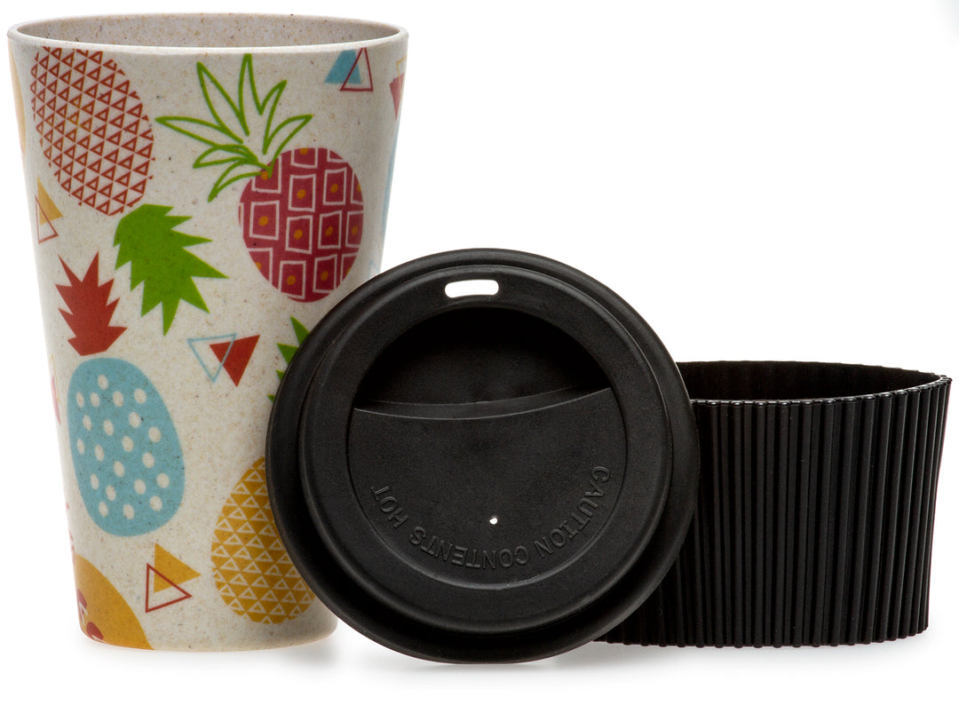 SIKORA CUP3 Coffee to Go Becher 400ml aus nachhaltiger Bambusfaser