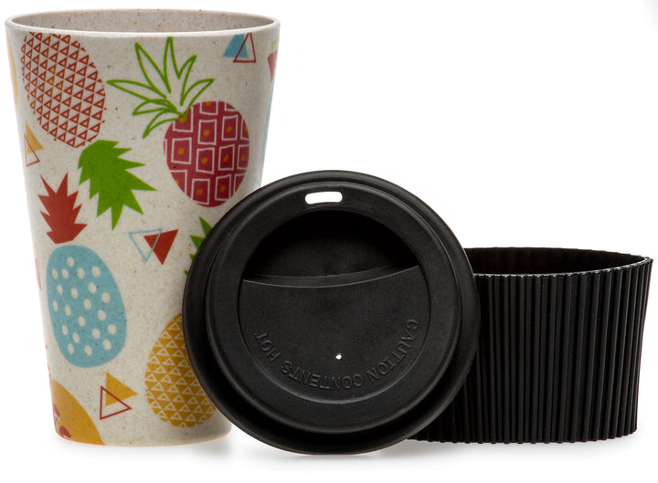 SIKORA CUP3 Coffee to Go Becher 400ml aus nachhaltiger Bambusfaser