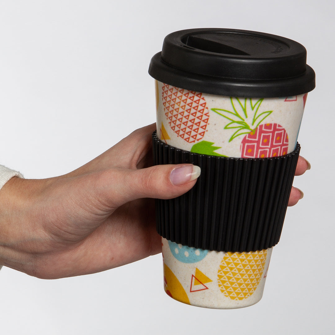 SIKORA CUP3 Coffee to Go Becher 400ml aus nachhaltiger Bambusfaser