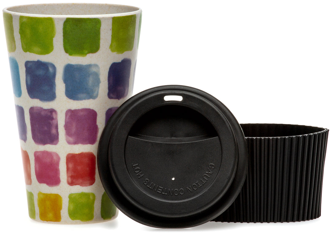 SIKORA CUP3 Coffee to Go Becher 400ml aus nachhaltiger Bambusfaser