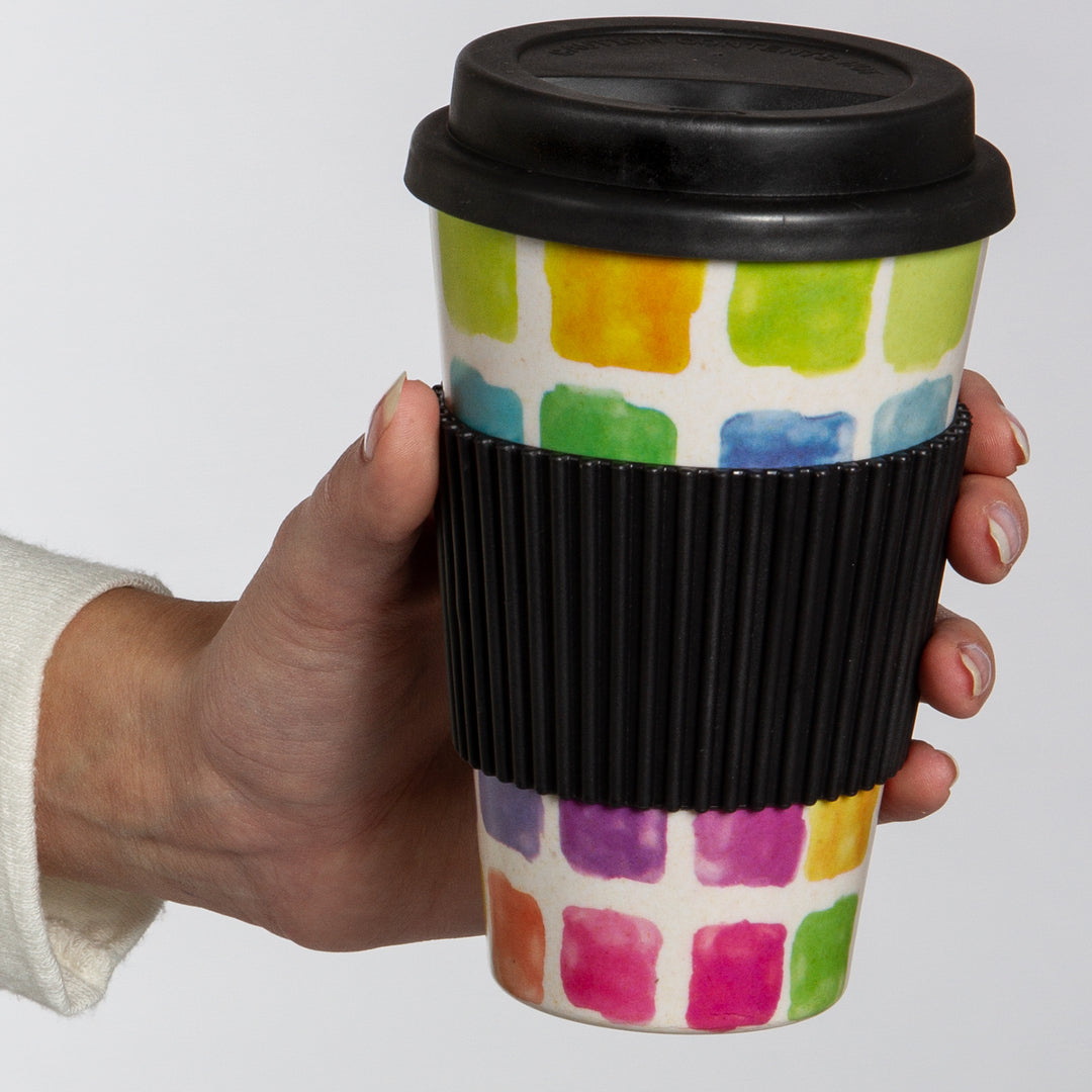 SIKORA CUP3 Coffee to Go Becher 400ml aus nachhaltiger Bambusfaser