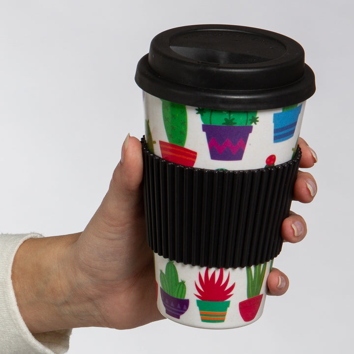SIKORA CUP3 Coffee to Go Becher 400ml aus nachhaltiger Bambusfaser