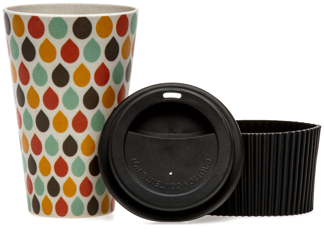 SIKORA CUP3 Coffee to Go Becher 400ml aus nachhaltiger Bambusfaser